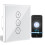 Dimmer Switch, Percentage Function Wifi Light Dimmer with Timing Function, Wlan Voice App Control Recessed Lighting Dimmer 1