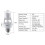 4PC E27 Motion Sensor Light  100-240V Motion Detector Base Lamp Holder with Light Control   Bulb Socket 9
