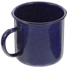 Vaso de agua esmaltado, taza de café para acampar, vaso de jugo para uso doméstico, recipiente duradero para bebidas al aire libre.