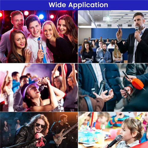 600Pcs Disposable Microphone Cover Mic Covers Mic Windscreen Protective for Handheld Microphone Karaoke Microphone 2