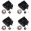 4X Pendulum Clock Movement Music Box Silent Sweep Quartz Mechanism Wall Clock Replacement Part 1