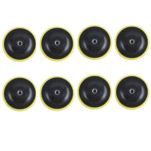 8X Angle Grinder Sanding Polishing Hook and Loop Backing Pad 4 Inch Dia