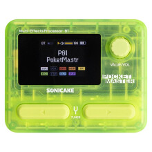 SONICAKE Pocket Master English Global Version Guitar Bass Amp 100+ Multi-Effects Pedal APP Control Rechargeable Green