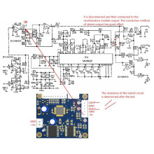 2X DSP Digital Reverb Modul Karaoke Reverb Board Mixer Effekt Modul 0-99 100 Arten Von Effekten