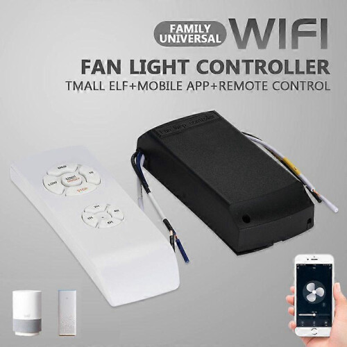 Tuya Smart Life Ceiling Fan Controller WIFI Fan Light Kit with RF Remote Control 1