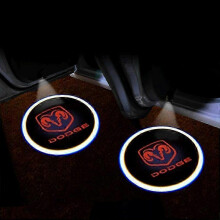 2 τεμάχια LED φως πόρτας αυτοκινήτου λάμπες καλωσορίσματος ασύρματος προβολέας