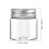Συσκευασία 20 μικρών γυάλινων βάζων των 50ml με καπάκια, μίνι δοχεία αποθήκευσ 3
