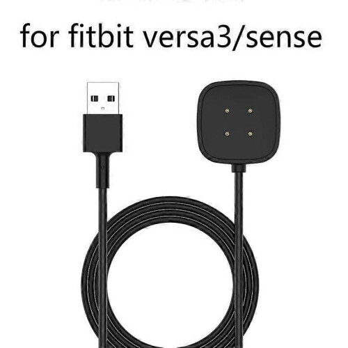 Charging Dock for Fitbit Versa 3/sense Smart Watch Charger Cable USB Charging Data 1