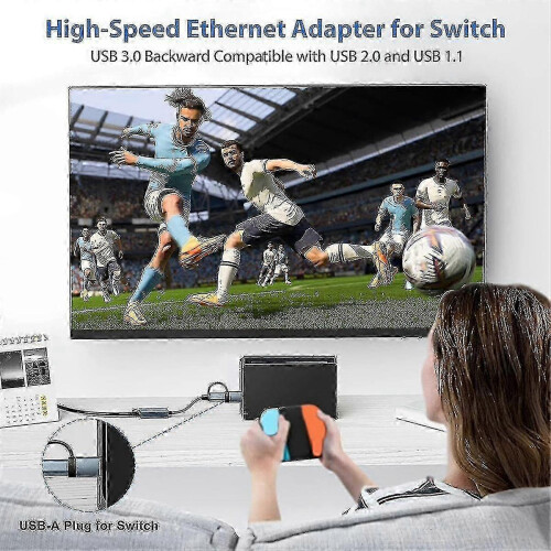 Προσαρμογέας USB 3.0 σε Ethernet με USB-C σε RJ45, ενσύρματος προσαρμογέας δικτύου 1000 Mbps 1