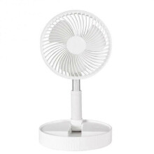 Portable Fan Rechargeable Mini Folding Telescopic Floor Low Noise 7200mah Electric