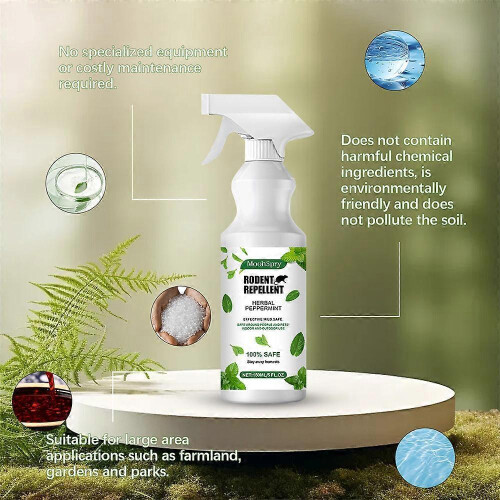 (2pcs) Mouse Repellent Spray Natural Mouse and Rat Repellent 2