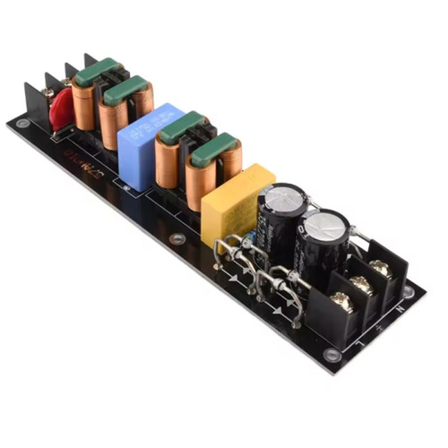 15A EMI High Frequency Filter for Audio Speakers Amplifiers Preamplifier Noise Reduction Power Filter Module