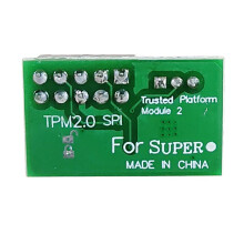 2 PC 10 Pin SPI TPM 2.0 Module Trusted Platform for AOM-TPM-9670H