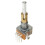 EC11 Encoder Dual-Shaft Axis EC110701N2B with Push Button  30 Position 15 Pulse 8Pins 25MM Half Shaft 5