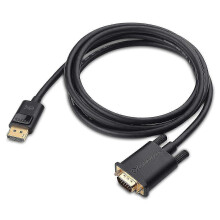 Cavo da DisplayPort a VGA, adattatore maschio-maschio da 1,8 metri per monitor, proiettore e PC.