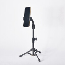 Tabletop Tripod Microphone Mic Stand Holder with 3/8 Inch Threaded for Meetings Lectures Speaking and Ect