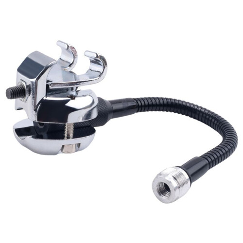 2X Drummicrofoonstandaard Drukring-Microfoonhouder met Zwanenhals-Drumaccessoires 2