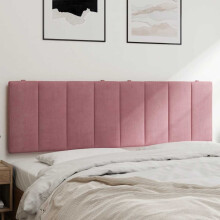 vidaXL Kopfteil-Kissen "Hanko" Rosa 160 cm Samt