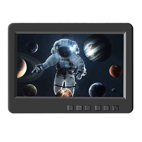 Telescópio Astronômico de 7 Polegadas, Ocular Eletrônico, Gravador de 16 MP, 1080P, Microscópio, Tela IPS, Câmera Astronômica, Ocular