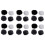 6X Universal Lavalier Microphone Furry Windscreen Fur Windshield Wind Muff Soft for    Lapel Lavalier Mic 1