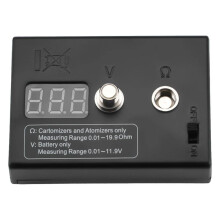 LED Cyfrowy Omomierz Pomiar Napięcia Cewki 0,01-19,9 Ω Precyzyjny Tester Rezystancji dla EGO 510 808D M7 M8
