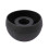 50 Pcs Black Earbud Replacement Tips In-Ear Soft Silicone Covers for Comfortable Fit 2