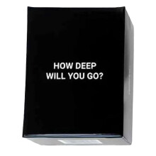 How Deep Will You Go? Board Game for Adults, 99 Question and Challenge Cards to Deepen Connection