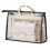 Breathable Sealed Hanging Wardrobe Storage Bag, Transparent Dustproof Organizer, Beige Large 1
