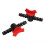 Plastic Pipe Switch Fast Connection Drip Irrigation Valve Watering Tool 16mm Ball 1
