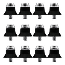 12Pcs Football Boot Studs Replacement Cleats for Soccer and Track Shoes Durable Accessories