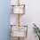 Breathable Sealed Hanging Wardrobe Storage Bag, Transparent Dustproof Organizer, Beige Large 2