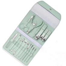 17 Piece Manicure Nail Care Kit, Nail Clipper Set, Nail Cutter Set, Precision Grooming Tools for Fingers and Toes