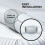 Universal 130 mm AC Exhaust Vent Hose Connector Coupling, Clockwise and Counter-Clockwise Thread, Durable Plastic Replac 3