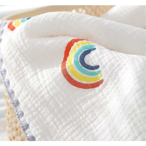 4-Pack Large 10-Layer Cotton Hand Towels, Soft, Highly Absorbent, Durable for Everyday Washing 2