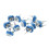 10X 6mm 10k ohm Horizontal Pot Variable Cermet Potentiometer Trimmer Resistor UK 1