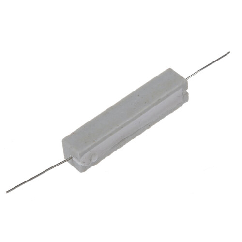 10X 10W 20 Ohm 5% Wirewound Ceramic Cement Resistor 10 Watt
