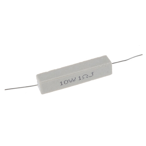 10 Pcs Wirewound Ceramic Cement Resistor 1 Ohm 5% 10W Watt 1