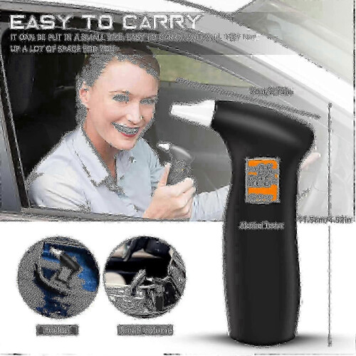 Professional Breathalyzer with 12 Test Nozzles, Fast High Precision Alcohol Tester for Accurate Results 1