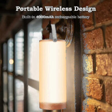 2026 LED Rechargeable Table Lamp for Home and Outdoor Use, Touch Sensitive, Portable and Cordless