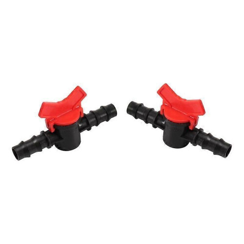 Plastic Pipe Switch Fast Connection Drip Irrigation Valve Watering Tool 16mm Ball 2