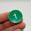 Plastic Number Tags Engraved Numbered ID Tags Key Tags Without Hole Durable for Storage and Labelling 3