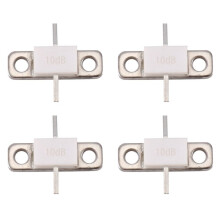 4X 10DB Attenuator 100Watt ATTENUATORS FLANGED 100Watts 10DB -3GHz 50Ohms Full Flange 50OHM -3.0Ghz LOW VSWR