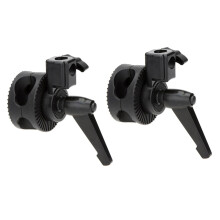 2X Single Grip Swivel Bracket Clamp for Photo Studio Boom Arm Reflector Holder Stand