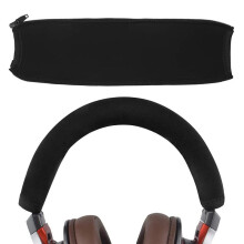2X Protector Headband Cover Replacement Cushion for ATH MSR7 M20 M30 M40 M40X M50X SX1 Headphone Black