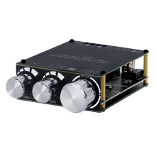 5.0 100W+100W Power Subwoofer Amplifier Board 2.1 Channel Class D Home Audio Stereo Equalizer Amp XY-T100L