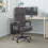 VidaXL vidaXL Bürostuhl mit Massagefunktion Grau Kunstleder 1