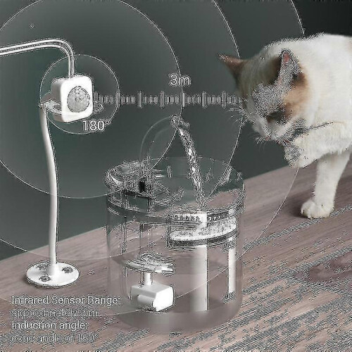 Automatic Cat Drinking Fountain 2l Puppy Cat Drinking Fountain(bebetter) 1