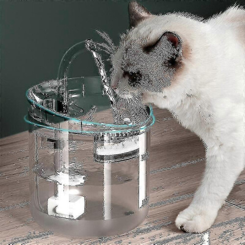 Automatic Cat Drinking Fountain 2l Puppy Cat Drinking Fountain(bebetter) 2