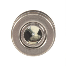 2X Cylinder Clip End Pin Mono Panel Output Jack Socket for Electric Guitar Bass 6.35mm