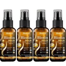 (4pcs) Biotin Hair Growth Serum, Biotin Hair Growth Spray, Hair Regrowth Spray 30ML